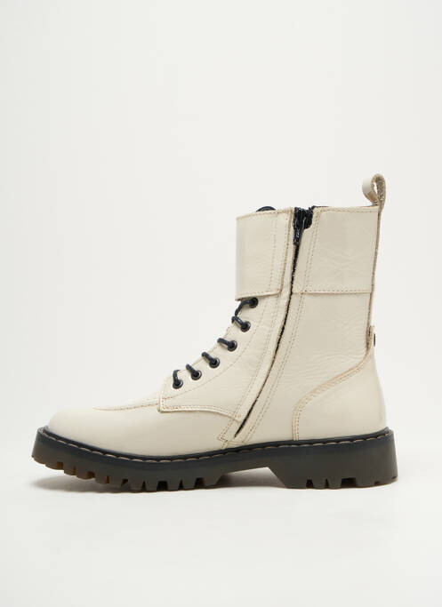 Bottines/boots talon bas talon plat jusqu'à 3cm blanc KICKERS femme