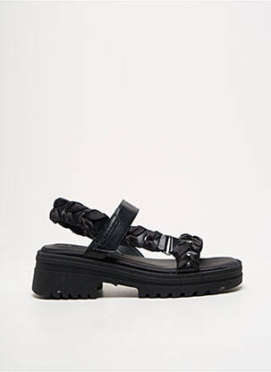 Sandales/nu pieds matière lisse talon de 4 à 6cm noir TAMARIS femme