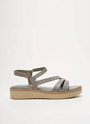 Sandales/Nu pieds gris TAMARIS pour femme seconde vue