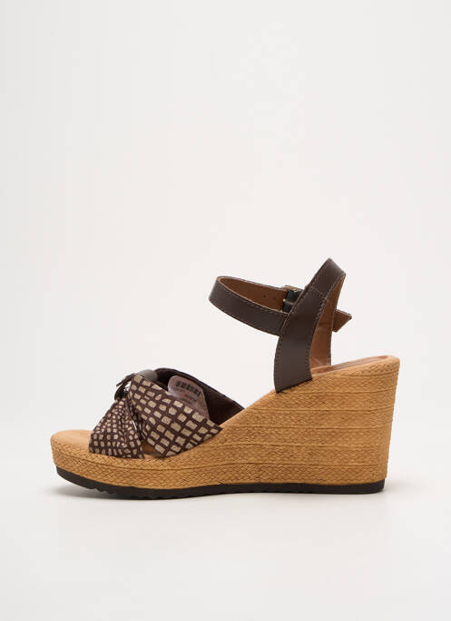 Sandales/Nu pieds marron TAMARIS femme