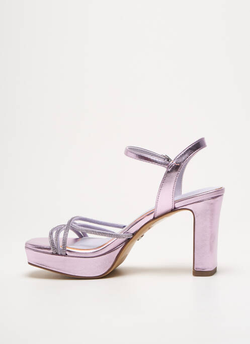 Sandales/Nu pieds violet TAMARIS pour femme