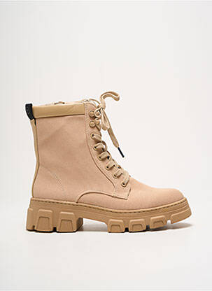 Bottines/boots talon bas talon de 4 à 6cm beige TAMARIS femme
