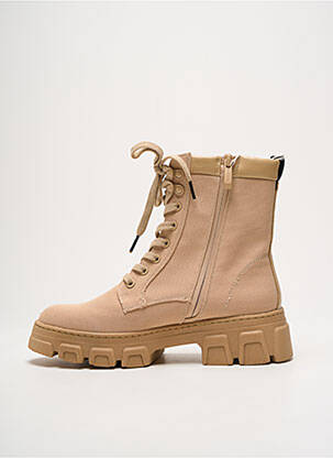 Bottines/boots talon bas talon de 4 à 6cm beige TAMARIS femme