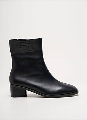 Bottines/boots matière lisse talon de 4 à 6cm noir TAMARIS femme