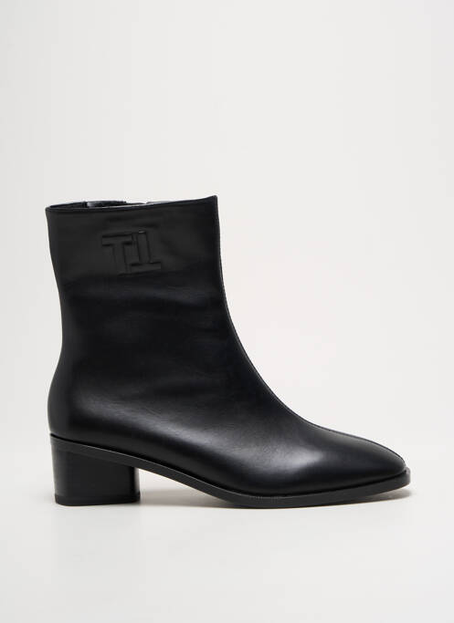 Bottines/boots matière lisse talon de 4 à 6cm noir TAMARIS femme