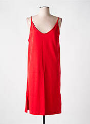Robe mi-longue rouge LAZY & COSY pour femme seconde vue