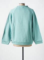 Sweat-shirt vert LAZY & COSY pour femme seconde vue