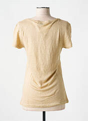 T-shirt beige LAZY & COSY pour femme seconde vue