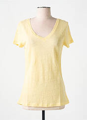 T-shirt jaune BLEU MARIN pour femme seconde vue