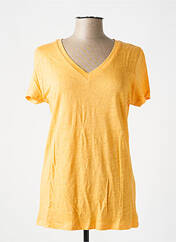 T-shirt orange clair LAZY & COSY pour femme seconde vue