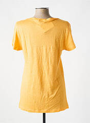 T-shirt orange clair LAZY & COSY pour femme seconde vue