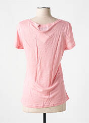 T-shirt rose LAZY & COSY pour femme seconde vue