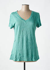 T-shirt vert BLEU MARIN pour femme seconde vue