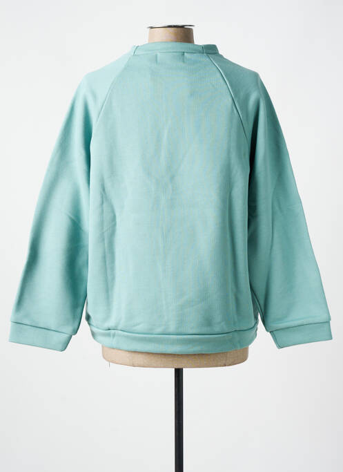 Sweat-shirt vert LAZY & COSY femme