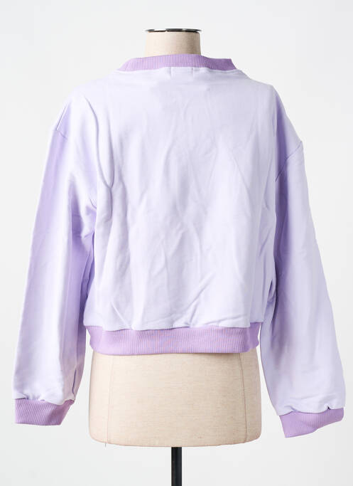 Sweat-shirt violet LAY LAY pour femme