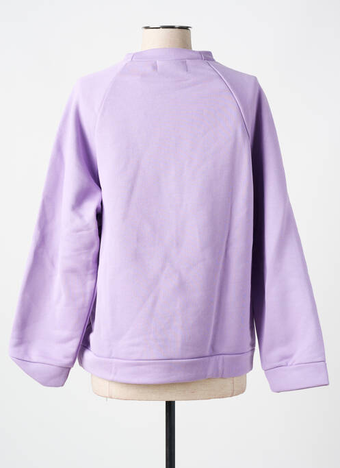 Sweat-shirt violet LAZY & COSY pour femme