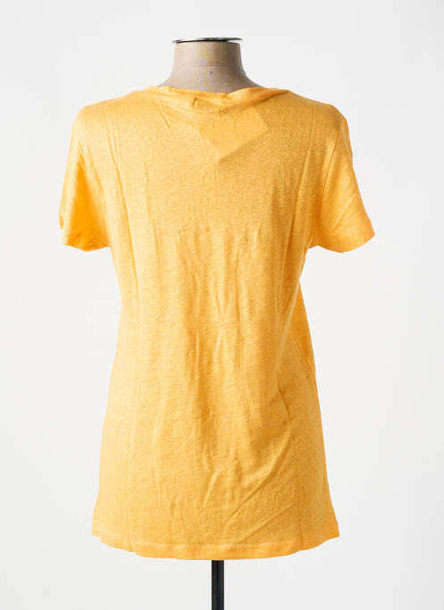 T-shirt orange clair LAZY & COSY pour femme