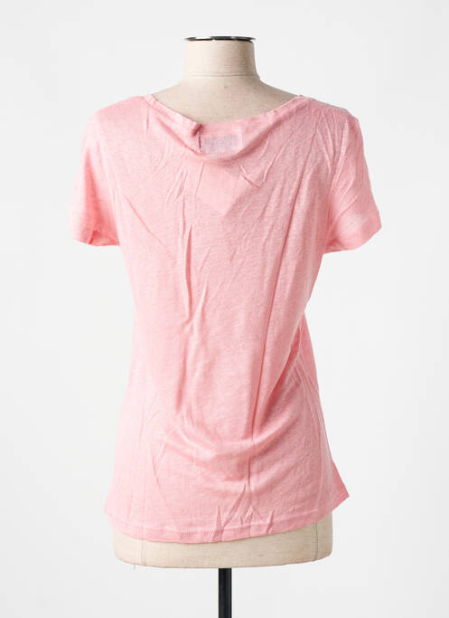 T-shirt rose LAZY & COSY pour femme