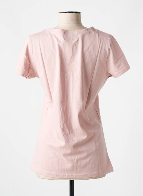 T-shirt rose LAZY & COSY pour femme