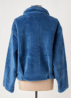 Veste casual poches bleu LAZY & COSY femme