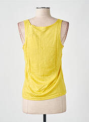 Débardeur jaune LAZY & COSY pour femme seconde vue