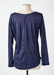 T-shirt bleu LAZY & COSY pour femme seconde vue