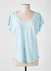 T-shirt bleu LAZY & COSY pour femme seconde vue