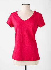 T-shirt rose LAZY & COSY pour femme seconde vue