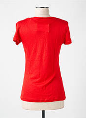 T-shirt rouge LAZY & COSY pour femme seconde vue