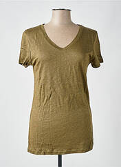 T-shirt vert LAZY & COSY pour femme seconde vue