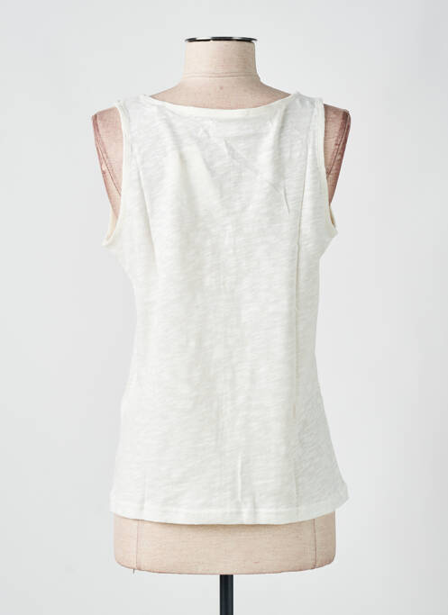 Débardeur blanc LAZY & COSY pour femme