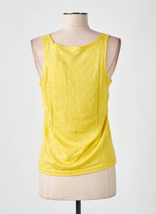 Débardeur jaune LAZY & COSY pour femme