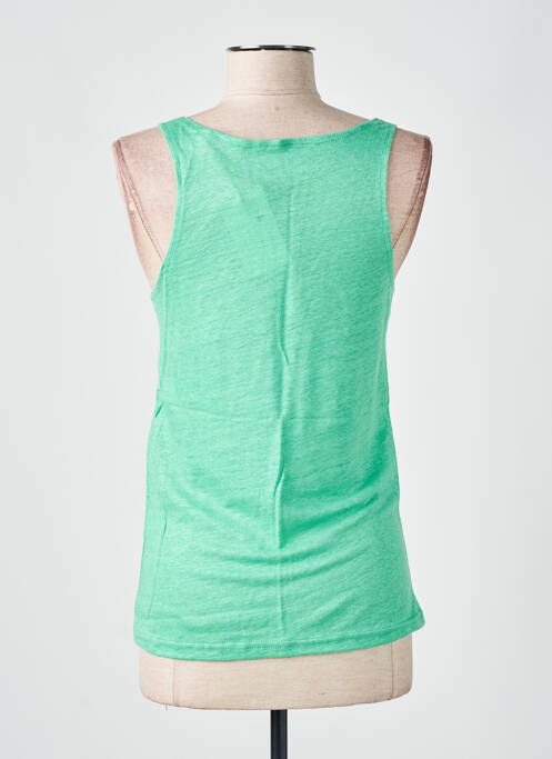 Débardeur vert LAZY & COSY pour femme