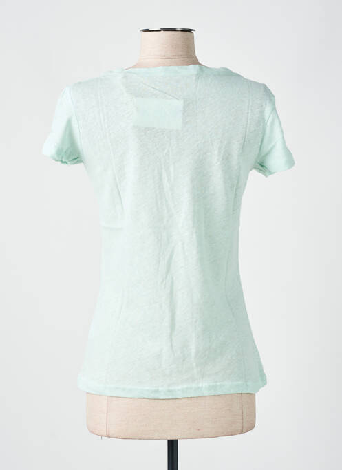 T-shirt bleu LAZY & COSY pour femme