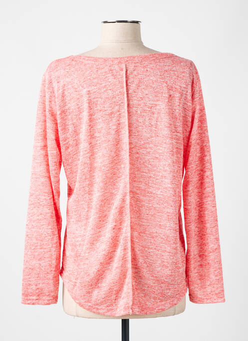 T-shirt rouge LAZY & COSY pour femme