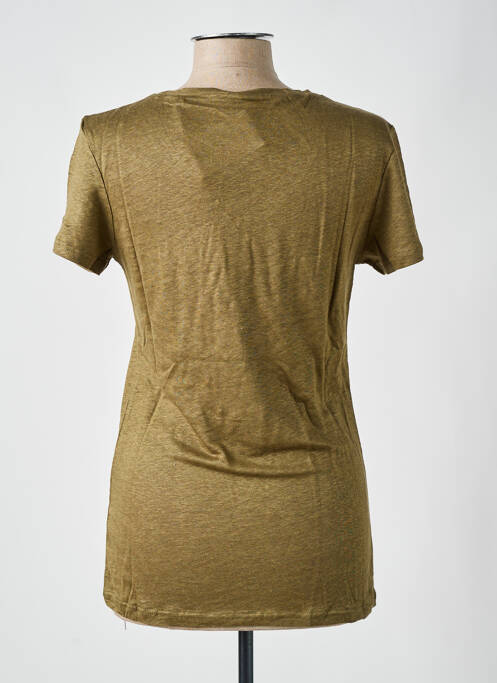 T-shirt vert LAZY & COSY pour femme