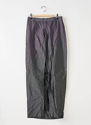 Jupe longue coupe droite gris ARCHIVE COLLECTION femme