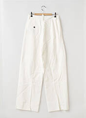 Pantalon large blanc KATERINA KVIT pour femme seconde vue