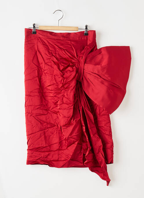 Jupe mi-longue rouge & OTHER STORIES pour femme