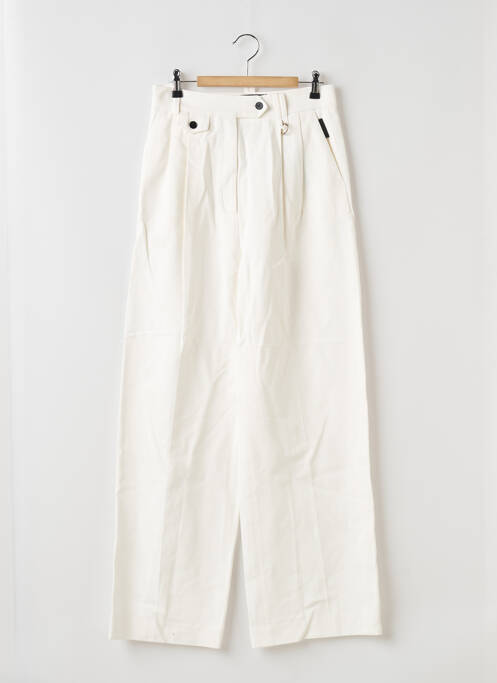 Pantalon large blanc KATERINA KVIT pour femme