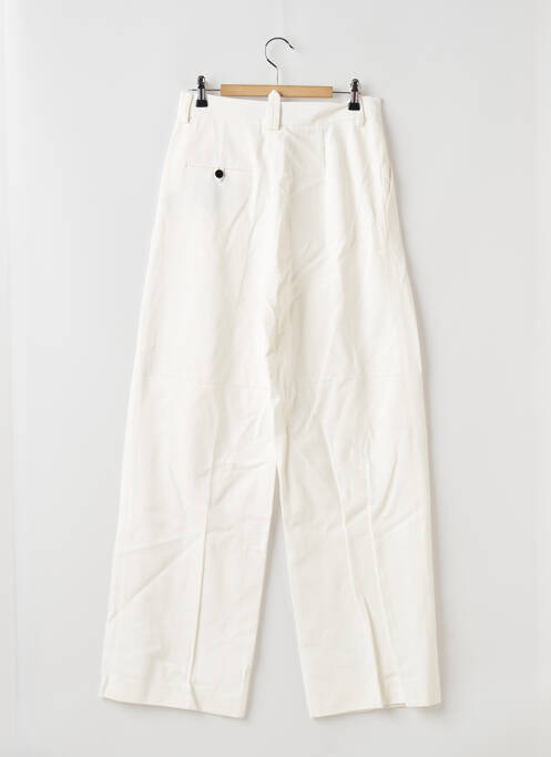 Pantalon large blanc KATERINA KVIT pour femme