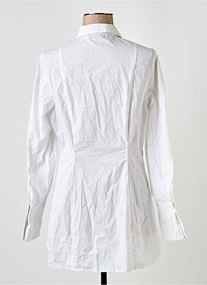 Chemisier coupe cintrée manches longues blanc NA-KD femme