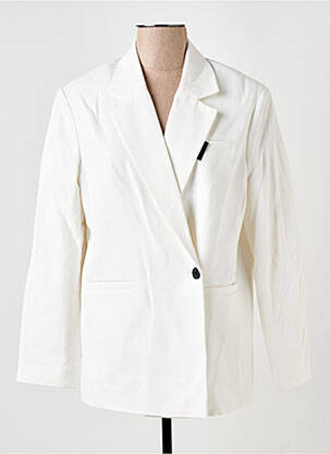 Blazer poches blanc KATERINA KVIT femme