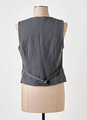 Gilet sans manche gris LOUNGE pour femme seconde vue