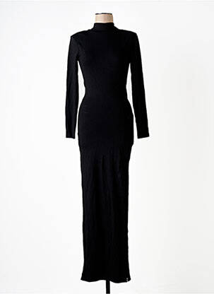 Robe longue noir NA-KD pour femme