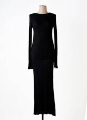 Robe longue noir NA-KD pour femme seconde vue