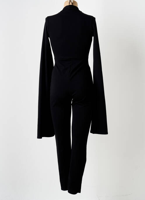 Combi-pantalon coupe cintrée manches longues noir BOOHOO femme
