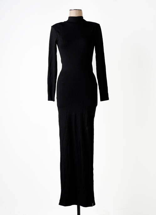 Robe longue noir NA-KD pour femme