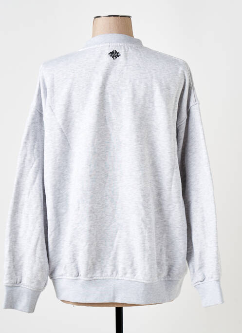 Sweat-shirt gris COUTURE-CLUB femme