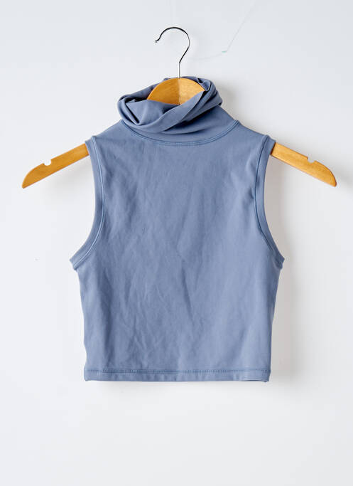 Top bleu BO+TEE pour femme